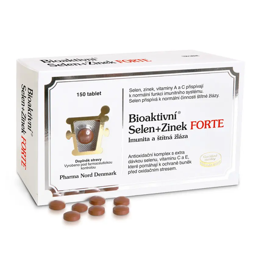 5530_BIOAKTIVNI SELEN+ZINEK FORTE 150 TABLET